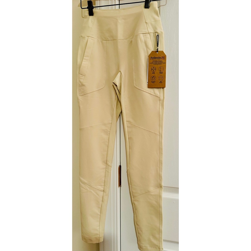 Avalanche Outdoor Supply Company High Waisted Breathable  Pants‎ XSmall Beige